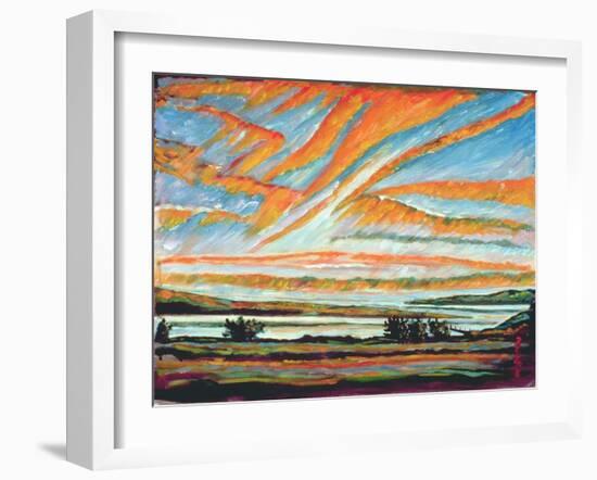 Sunrise, Les Eboulements, Quebec-Patricia Eyre-Framed Giclee Print