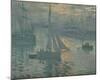 Sunrise (Marine)-Claude Monet-Mounted Art Print