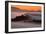 Sunrise Mist & East Bay Hills Towers Moraga Oakland California-Vincent James-Framed Photographic Print