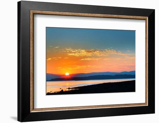 Sunrise, Mono Lake, California-Adam Jones-Framed Photographic Print