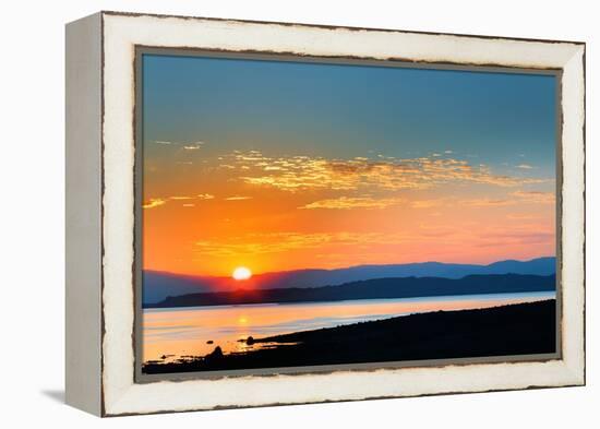 Sunrise, Mono Lake, California-Adam Jones-Framed Premier Image Canvas