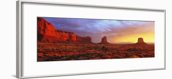 Sunrise, Monument Valley, Arizona, USA-null-Framed Photographic Print