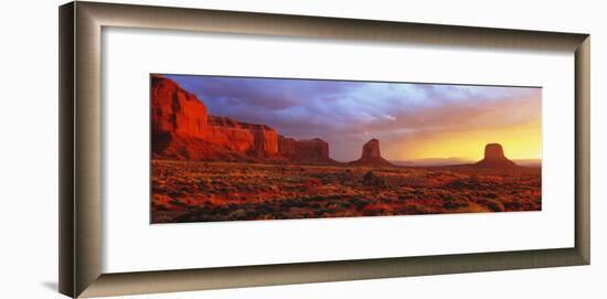 Sunrise, Monument Valley, Arizona, USA-null-Framed Photographic Print