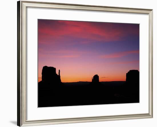 Sunrise, Monument Valley, Arizona, USA-Michel Hersen-Framed Photographic Print