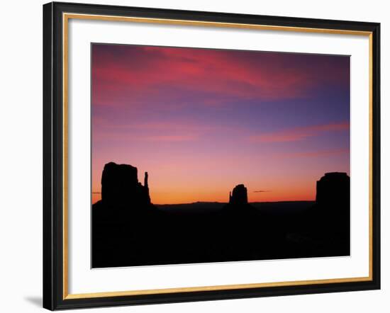 Sunrise, Monument Valley, Arizona, USA-Michel Hersen-Framed Photographic Print