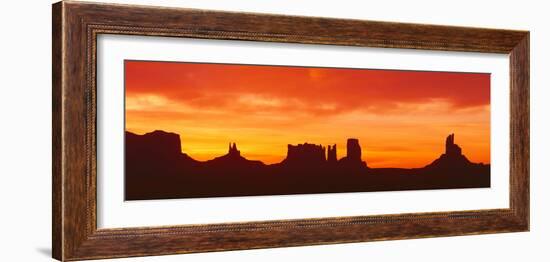 Sunrise, Monument Valley, Arizona-null-Framed Photographic Print