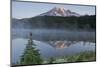 Sunrise, Mount Rainier, Reflection Lake, Mount Rainier NP, Washington-Michel Hersen-Mounted Photographic Print