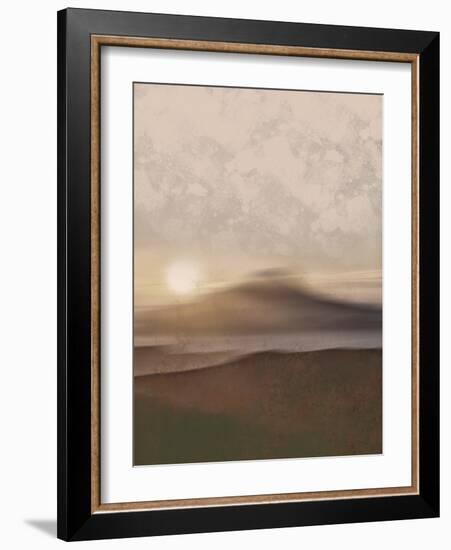 Sunrise Mountains-Marcus Prime-Framed Art Print