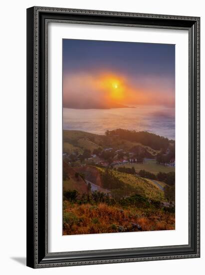 Sunrise Near Fort Baker, San Francisco Marin Headlands-Vincent James-Framed Photographic Print