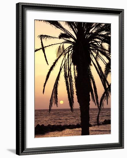 Sunrise Near Sidi Slim, Island of Jerba, Tunisia, North Africa, Africa-Hans Peter Merten-Framed Photographic Print