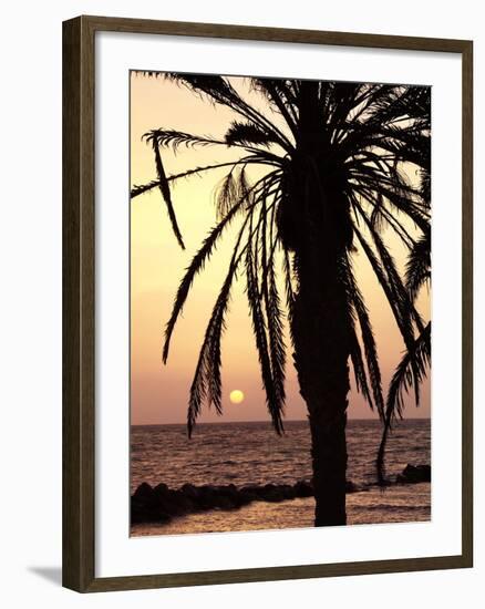 Sunrise Near Sidi Slim, Island of Jerba, Tunisia, North Africa, Africa-Hans Peter Merten-Framed Photographic Print