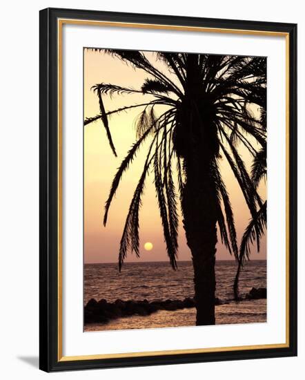 Sunrise Near Sidi Slim, Island of Jerba, Tunisia, North Africa, Africa-Hans Peter Merten-Framed Photographic Print