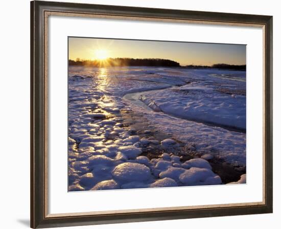 Sunrise, New Hampshire, USA-Jerry & Marcy Monkman-Framed Photographic Print