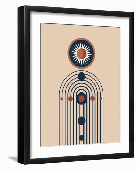 Sunrise New Orbit-Jesse Keith-Framed Art Print