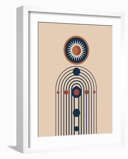 Sunrise New Orbit-Jesse Keith-Framed Art Print