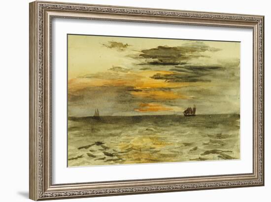 Sunrise off Japan, 1886-John La Farge-Framed Giclee Print