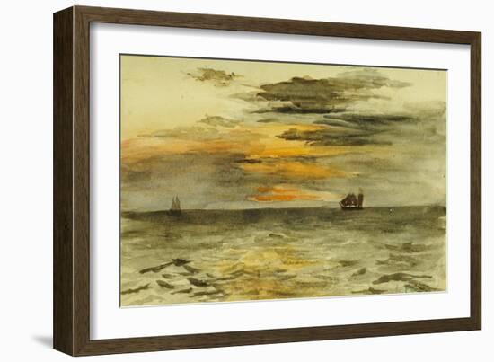 Sunrise off Japan, 1886-John La Farge-Framed Giclee Print