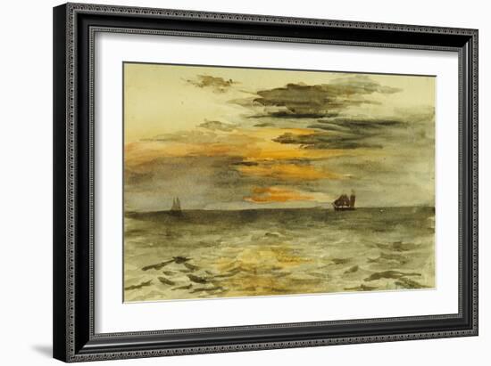 Sunrise off Japan, 1886-John La Farge-Framed Giclee Print