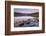 Sunrise on a beautiful reflective lake in the Canadian Rockies, Jasper National Park-Adam Burton-Framed Photographic Print