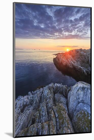 Sunrise on Appledore Island in the Isles of Shoals, New Hampshire.-Jerry & Marcy Monkman-Mounted Photographic Print