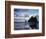 Sunrise on coast, Olympic National Park, Washington, USA-Charles Gurche-Framed Photographic Print