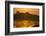 Sunrise on Cuiaba River, Northern Pantanal, Mato Grosso, Brazil-Pete Oxford-Framed Photographic Print