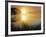 Sunrise on Fairy Stone Lake, Fairy Stone State Park, Virginia, USA-Charles Gurche-Framed Photographic Print