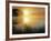 Sunrise on Fairy Stone Lake, Fairy Stone State Park, Virginia, USA-Charles Gurche-Framed Photographic Print