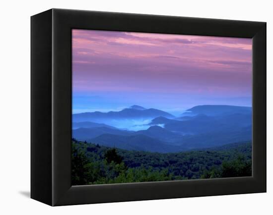 Sunrise on Grandfather Mountain-Melissa Southern-Framed Premier Image Canvas