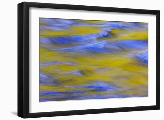 Sunrise on Icicle Creek-Kathy Mahan-Framed Photographic Print