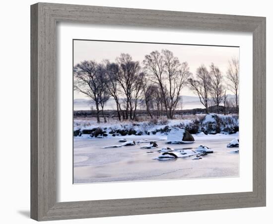 Sunrise on Loch Ba, Glencoe, Scotland, UK-Nadia Isakova-Framed Photographic Print