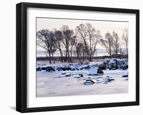 Sunrise on Loch Ba, Glencoe, Scotland, UK-Nadia Isakova-Framed Photographic Print