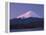 Sunrise on Mount Fuji from Lake Kawaguchi, Yamanashi Prefecture, Japan-Nigel Blythe-Framed Premier Image Canvas