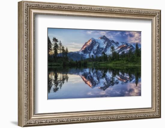 Sunrise on Mount Shuksan-James K. Papp-Framed Photographic Print