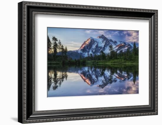 Sunrise on Mount Shuksan-James K. Papp-Framed Photographic Print