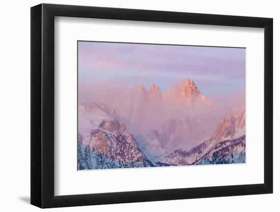 Sunrise on Mount Whitney, Lone Pine, California, USA-Jaynes Gallery-Framed Photographic Print