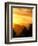 Sunrise on Mt Hood and Downtown, Portland, Oregon, USA-Janis Miglavs-Framed Photographic Print
