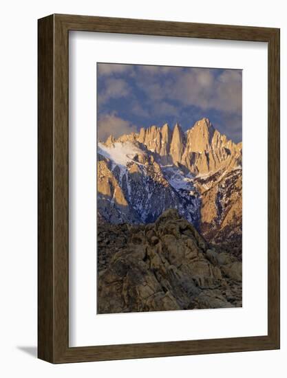 Sunrise on Mt Whitney, California, USA-Jaynes Gallery-Framed Photographic Print