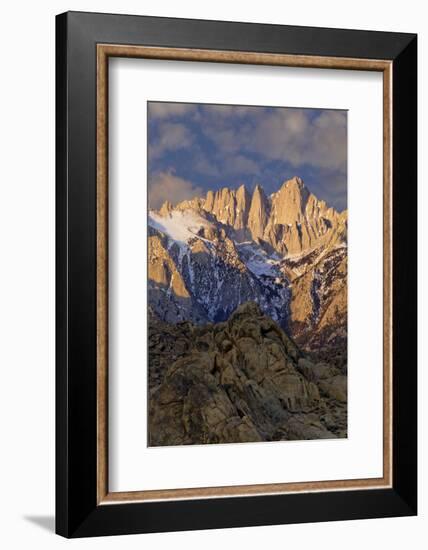 Sunrise on Mt Whitney, California, USA-Jaynes Gallery-Framed Photographic Print