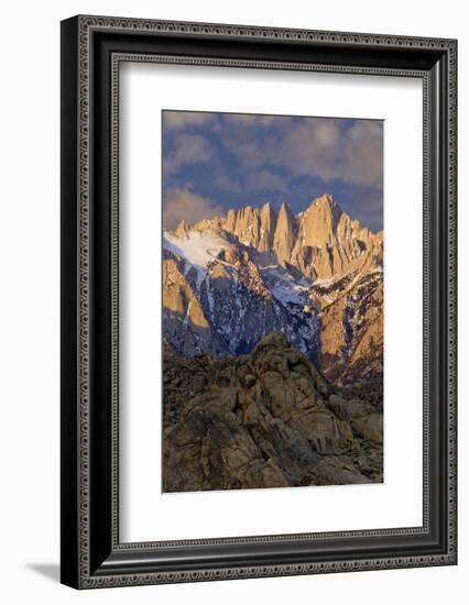 Sunrise on Mt Whitney, California, USA-Jaynes Gallery-Framed Photographic Print