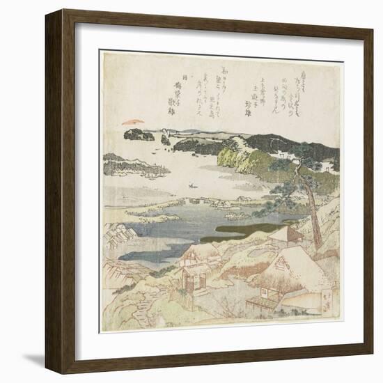 Sunrise on New Year's Day at Kanazawa-Toyota Hokkei-Framed Giclee Print