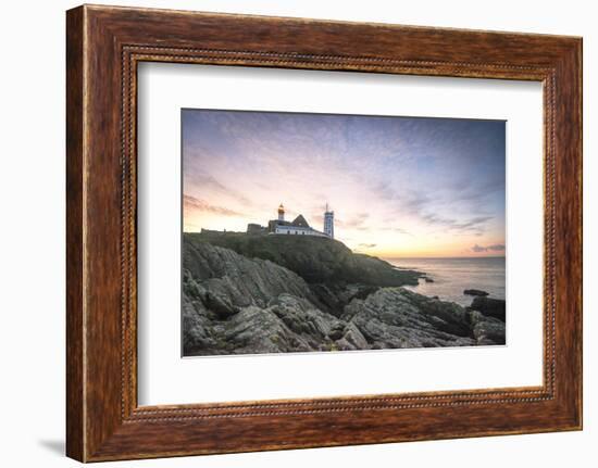 Sunrise on Pointe Saint Mathieu-Philippe Manguin-Framed Photographic Print