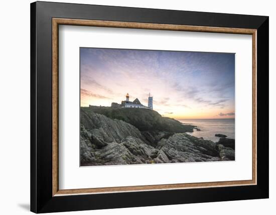 Sunrise on Pointe Saint Mathieu-Philippe Manguin-Framed Photographic Print