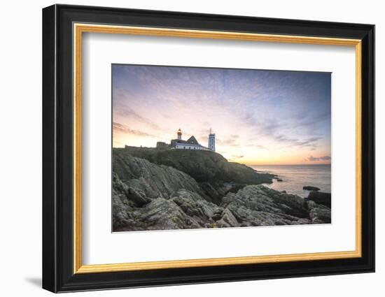 Sunrise on Pointe Saint Mathieu-Philippe Manguin-Framed Photographic Print