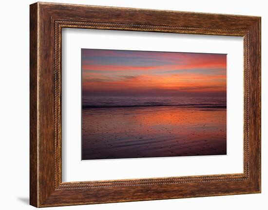 Sunrise on the Beach at Jekyll Island, Georgia, USA-Joanne Wells-Framed Photographic Print