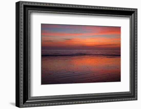 Sunrise on the Beach at Jekyll Island, Georgia, USA-Joanne Wells-Framed Photographic Print