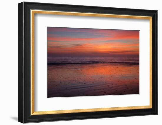 Sunrise on the Beach at Jekyll Island, Georgia, USA-Joanne Wells-Framed Photographic Print