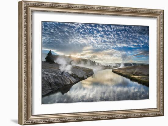 Sunrise On The Firehole River, Yellowstone National Park-Bryan Jolley-Framed Photographic Print