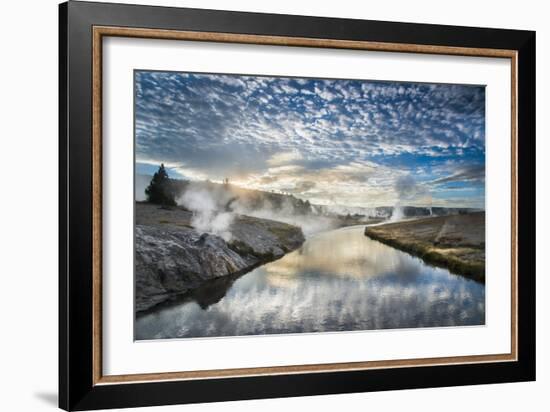 Sunrise On The Firehole River, Yellowstone National Park-Bryan Jolley-Framed Photographic Print