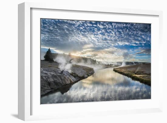 Sunrise On The Firehole River, Yellowstone National Park-Bryan Jolley-Framed Photographic Print